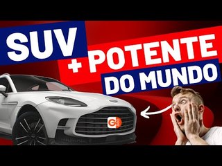 QUAL O SUV MAIS POTENTE DO MUNDO? ASTON MARTIN DBX 707 CHEGA AO BRASIL COM PODEROSO DESEMPENHO!