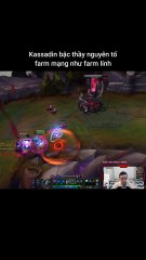 Kassadin bậc thầy nguyên tố farm mạng như farm lính #kassadin #swain #lienminhhuyenthoai #leagueoflegends
