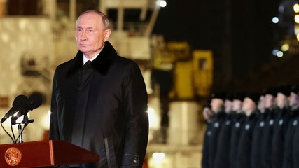 Putin attends new Russian nuclear submarine launch ceremony