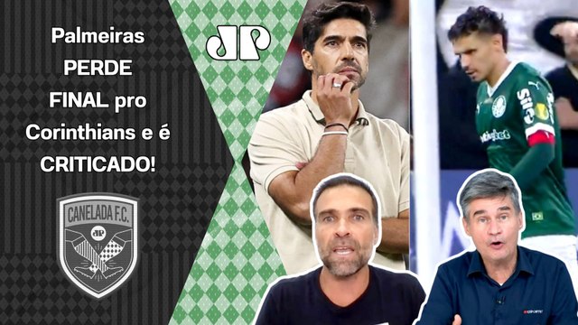 MEDÍOCRE!!! O Palmeiras foi RIDÍCULO contra o Corinthians! O Abel Ferreira e o Raphael Veiga...