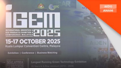 Malaysia bakal jadi hab inovasi teknologi hijau melalui IGEM 2025 - Nik Nazmi