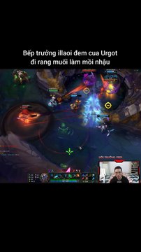 Bếp trưởng illaoi đem cua Urgot đi rang muối làm mồi nhậu #illaoi #urgot #lienminhhuyenthoai #leagueoflegends