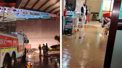 Oaxaca: Colapsa un techo en el área de urgencias del ISSSTE tras fuertes lluvias