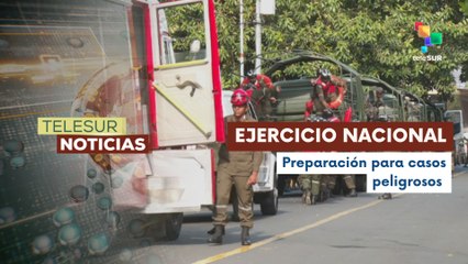 En Nicaragua se realizó el ejercicio nacional de preparación ante situaciones multiamenazas