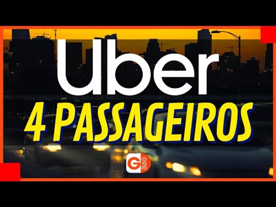 MOTORISTA DA UBER PODE LEVAR 4 PASSAGEIROS? VEJA AS REGRAS ATUALIZADAS E O QUE FAZER!