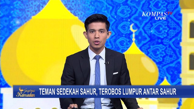 Teman Sedekah Sahur KompasTV Bagikan 500 Porsi Makanan untuk Korban Banjir di Kabupaten Bogor