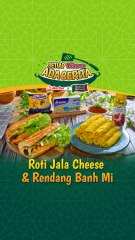 Roti Jala Cheese & Rendang Banh Mi | Episod 29