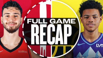 Game Recap: Rockets 121, Jazz 110