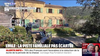 Mort d'Émile: la piste familiale "pas fermée", malgré la fin des gardes à vue de quatre membres de la famille