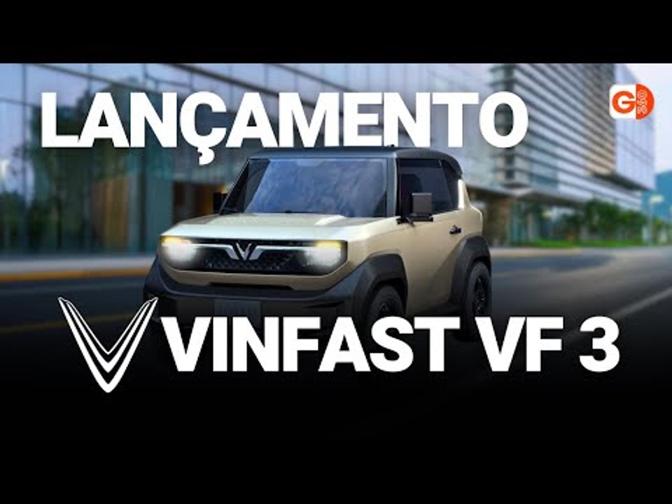 JEEP ELÉTRICO? CONHEÇA O VINFAST VF3, NOVO CARRO ELÉTRICO QUE PODE CUSTAR APENAS R$ 60 MIL