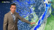 Met Office Friday morning forecast 28/03/2025