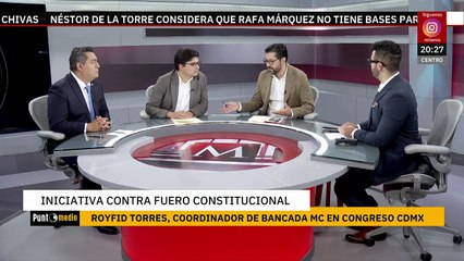 Desafuero a Cuauhtémoc Blanco, armonización de la ley de movilidad y seguridad vial | Punto Medio