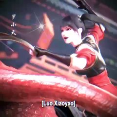 Meet Zi Yan – the cute yet unbelievably powerful dragon girl from *Battle Through the Heavens*! 💜⚡