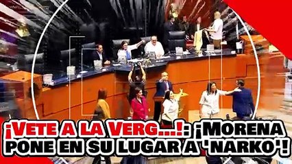 ¡VETE A LA VERG…! ¡MORENA PONE en SU LUGAR al PORRO 'NARKO' CORTÉS por GOLPETEAR a la PRESIDENTA!