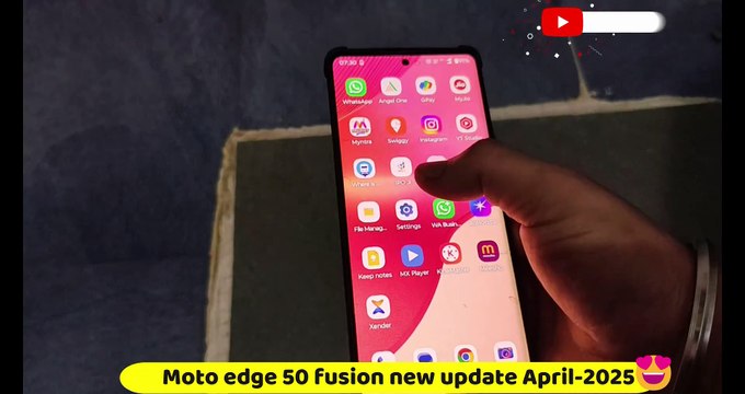 🔥Moto Edge 50 Fusion Android 15 New Update! | March-April Security Patch 2025 🚀 Latest Features! 😍