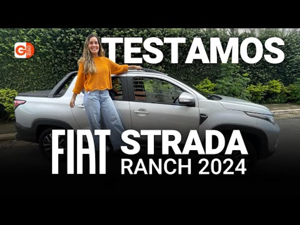 TESTE FIAT STRADA RANCH TURBO 2024: VEJA TODOS OS DETALHES DO MODELO E A NOSSA AVALIAÇÃO!