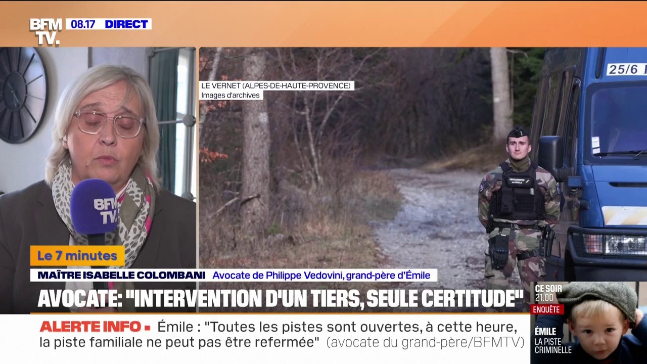 La famille a subi "un véritable tsunami" en apprenant qu'Émile avait été "victime d'un traumatisme facial violent", confie l'avocate du grand-père