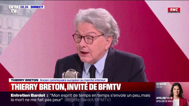 Thierry Breton (ancien commissaire européen au marché intérieur): Une autre Europe élargie se dessine pour faire face à ce qu'il se passe
