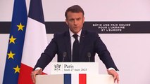 Macron anuncia el envío de una misión franco-británica para entrenar al Ejército ucraniano