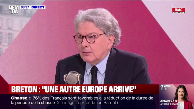 Guerre en Ukraine: Bien sûr, il faut dialoguer avec Vladimir Poutine , affirme Thierry Breton, ancien commissaire européen au marché intérieur