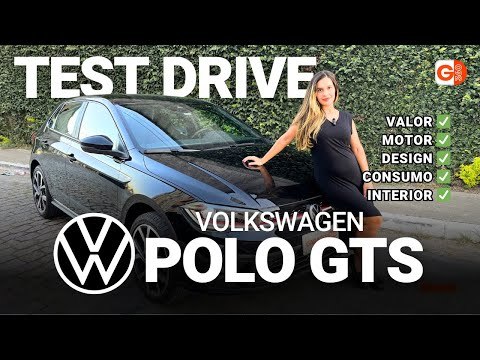 TEST DRIVE VOLKSWAGEN POLO GTS 2024: DESIGN, VALOR, MOTOR, CONSUMO E TODAS AS TECNOLOGIAS INTEGRADAS