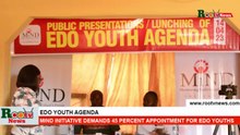 Edo Youth Agenda: Mind Initiative Demand 45 Percent Appointment for Edo Youth