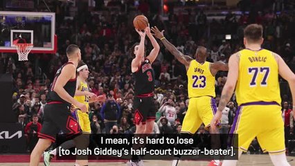 'Devastation' - Doncic and Redick react to dramatic ending in Chicago
