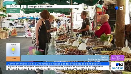 28/03/2025 - ici matin par ici Saint-Étienne Loire en vidéo