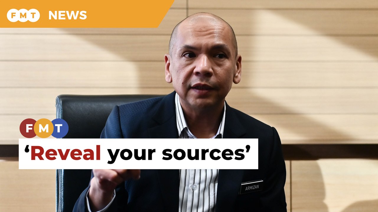 Armizan dares critics to reveal sources linking him to Sabah mining scandal