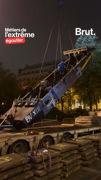 Les métiers de l'extrême : égoutier