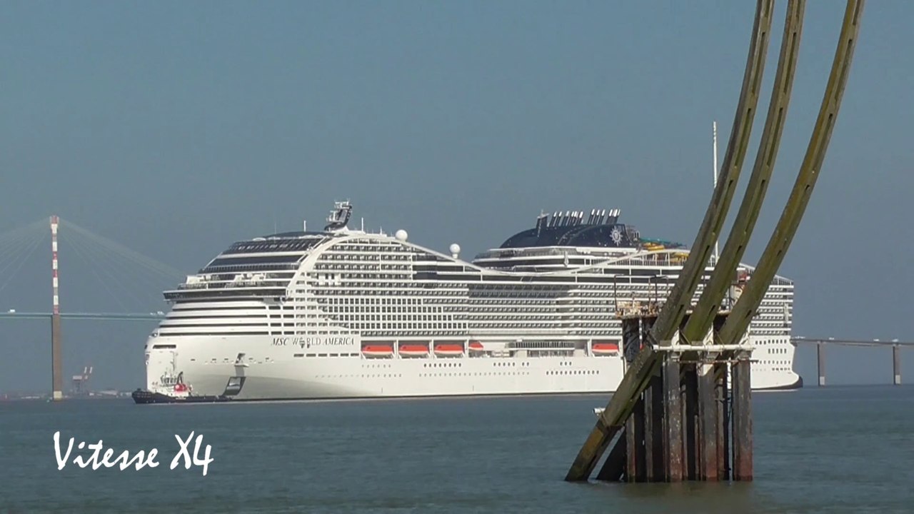 MSC World America  -  départ