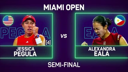 Pegula ends Eala's dream Miami run