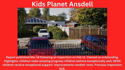 Fylde Coast Ofsted Mar/Feb