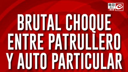 Impresionante accidente en Pompeya: hay varios heridos
