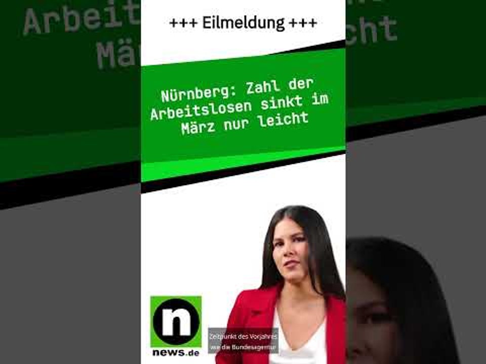 Zahl der Arbeitslosen sinkt im März nur leicht
