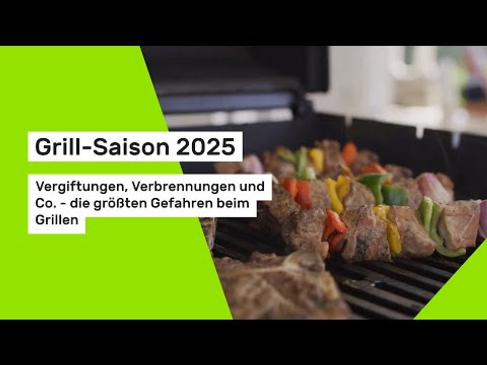 Grill-Saison 2025: Vergiftungen, Verbrennungen und Co. - die größten Gefahren beim Grillen