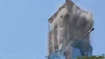 Terremoto Thailandia, grattacielo crolla in 5 secondi: lo spaventoso video girato a Bangkok