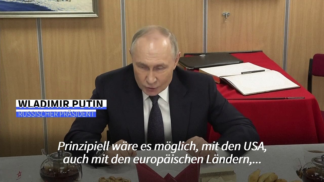 Putin bringt UN-Übergangsverwaltung für Ukraine ins Spiel