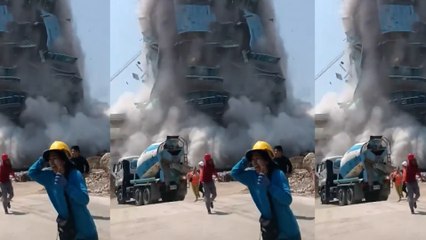 A Bangkok, un immeuble s'effondre après un puissant séisme en Birmanie