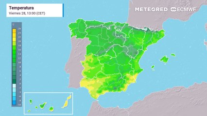 Último fin de semana de marzo con importantes amplitudes térmicas en España