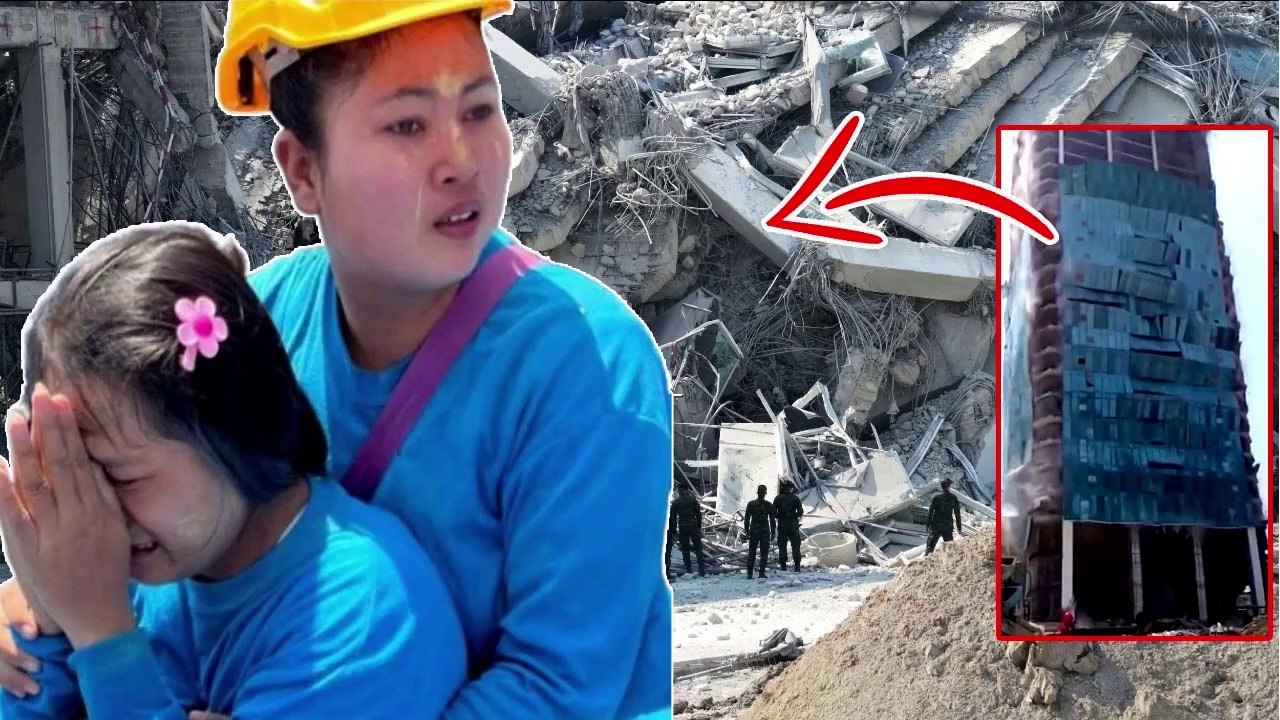 Powerful earthquake rocks Thailand and Myanmar, killing at least 2 in Bangkok high-rise collapse