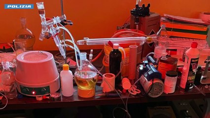 Novara - Casa di uno studente trasformata in laboratorio di metanfetamine (28.03.25)