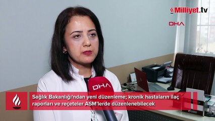 Sağlık Bakanlığı'ndan kronik hastaların ilaç raporları ve reçeteleri için yeni düzenleme!