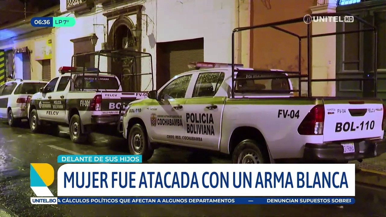 Niño logra grabar el momento en el que su padre agrede a su madre y la amenaza con un arma blanca