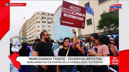 Marcha contra la inseguridad: HOY viernes 28 se realizará la segunda protesta contra ola extorsiva