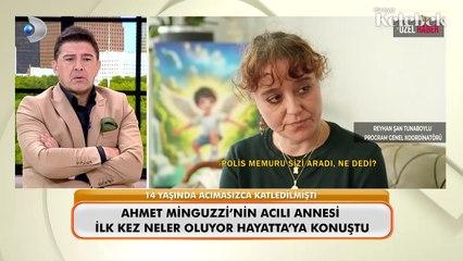 Andrea Minguzzi'nin annesi: Bir çocuk böyle bir cinayet işlemez