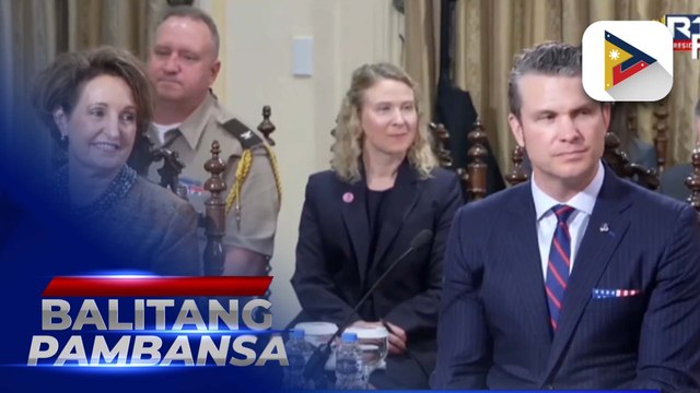 PBBM at US Defense Sec. Hegseth, nagpulong ukol sa pagpapalakas ng ugnayan ng depensa ng dalawang bansa
