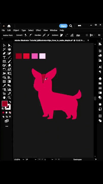 Use Triangle Shapes in Illustrator 💙
