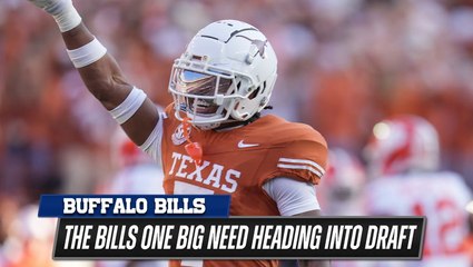 The Buffalo Bills could be zeroing in on one position in the first round of the NFL Draft