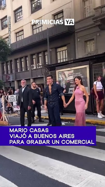 Mario Casas en Argentina (Primicias Ya)
